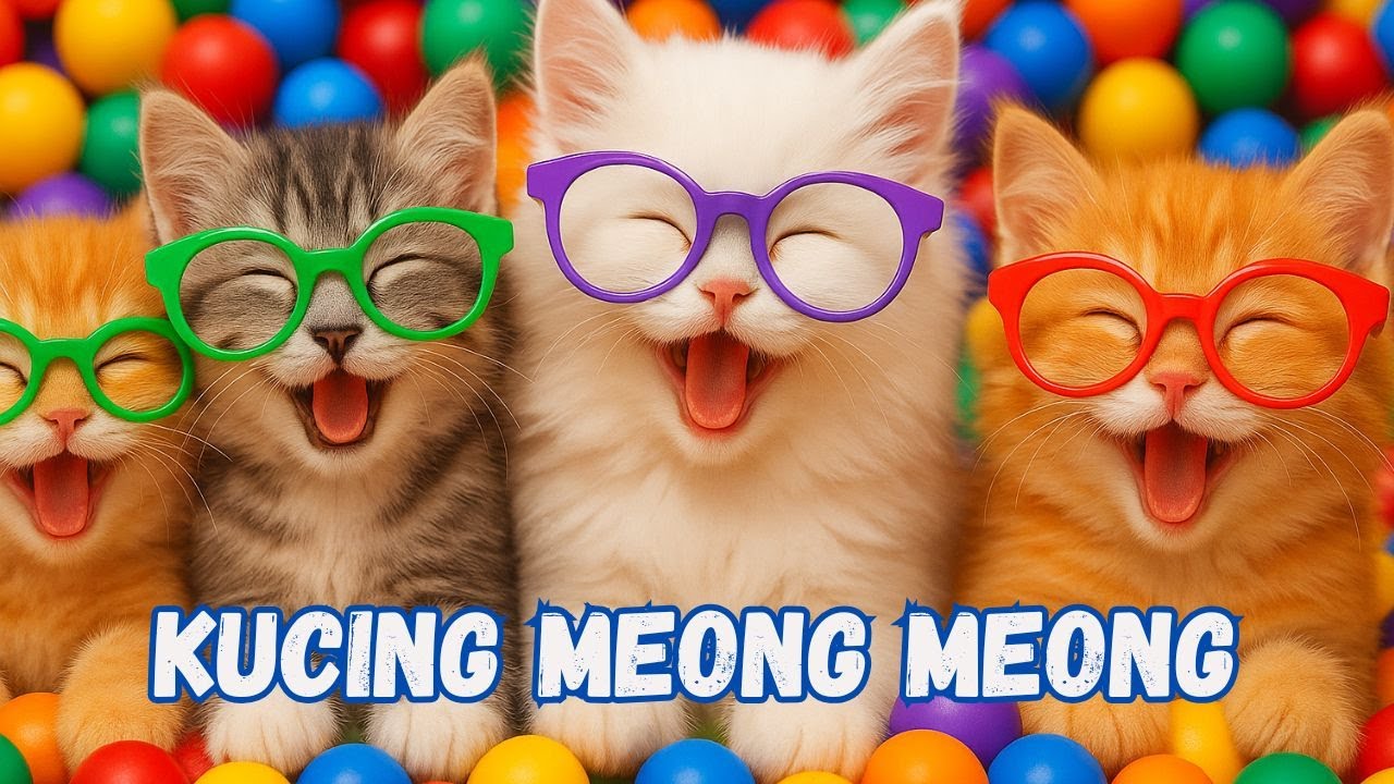 ANAK KUCING MEONG MEONG - KUCING LUCU KUCING PERSIA - KUCING PUTIH - KUCING GEMOY  KUCING IMUT