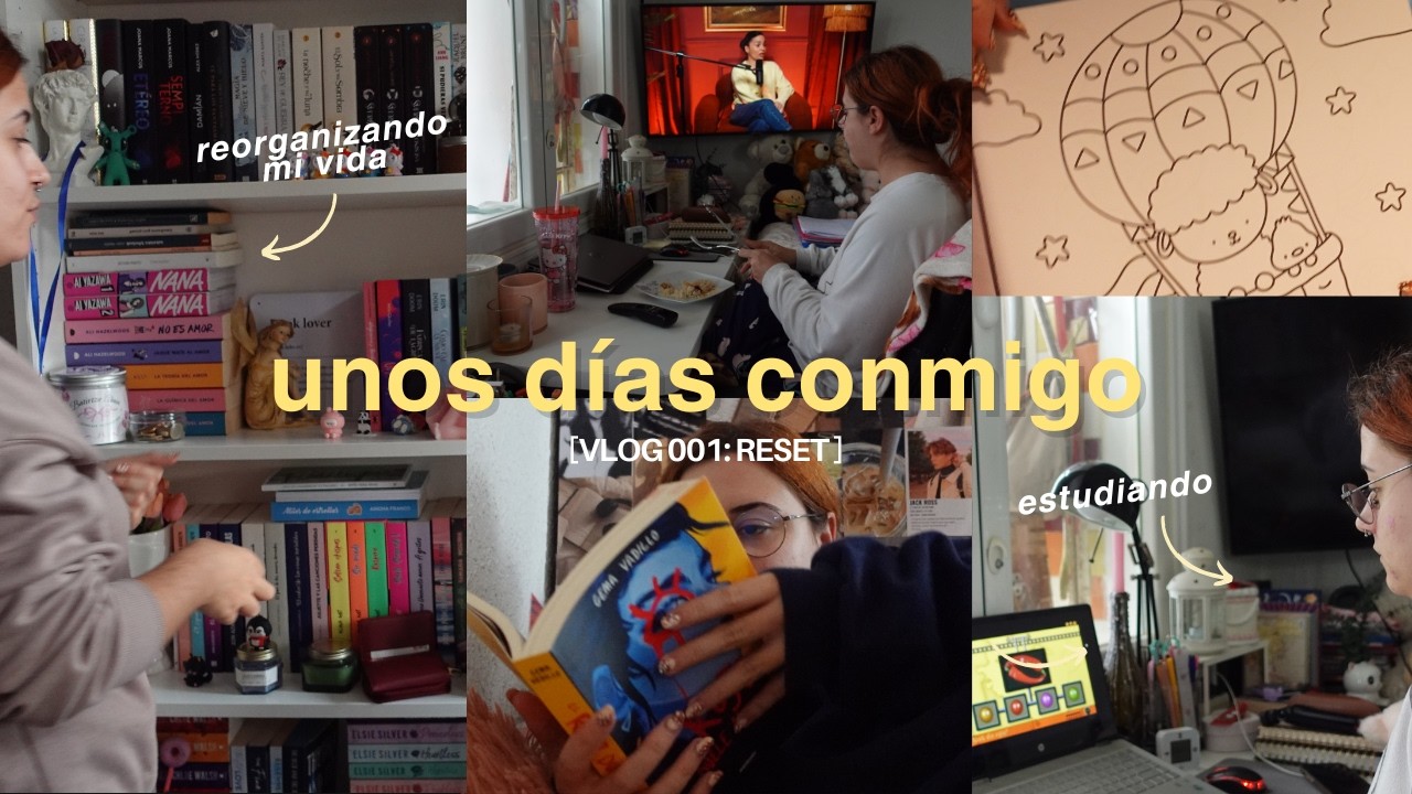 UNOS DIAS CONMIGO || vuelven los vlogs, me compro un kindle, he retomado la lectura...