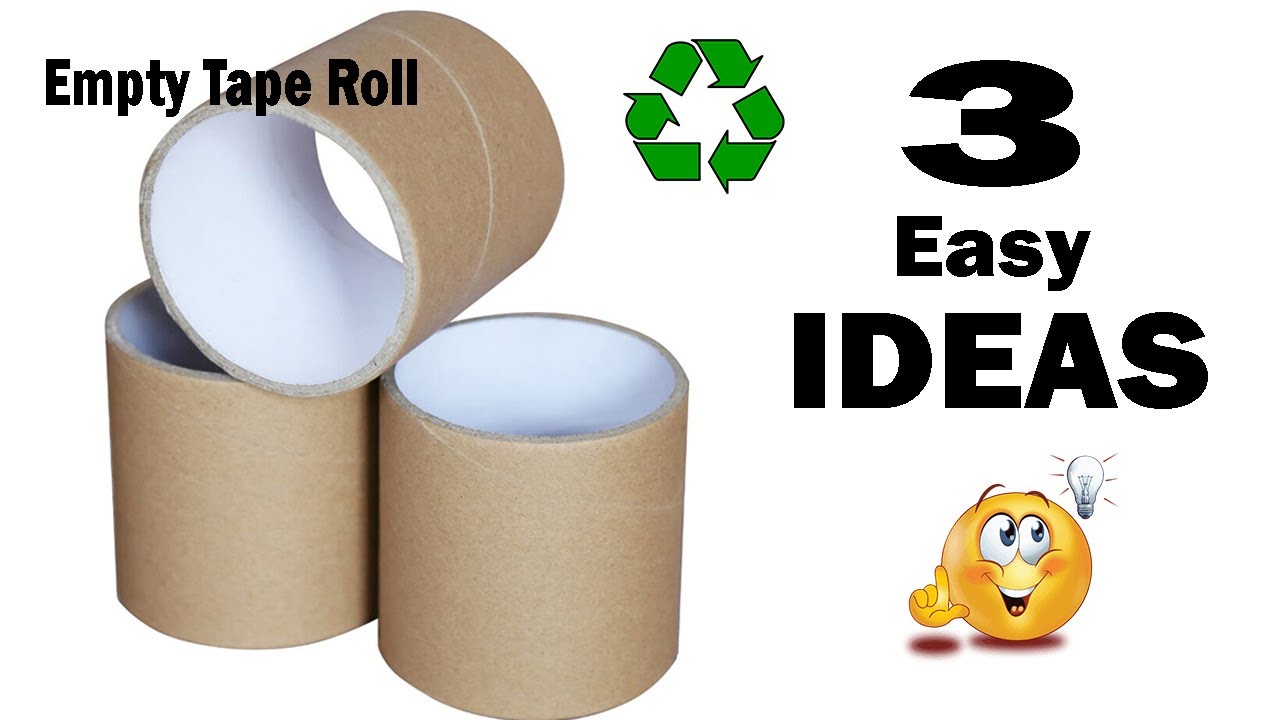 DIY - 3 Awesome Ideas with Empty Tape rolls |  Best Out of Waste