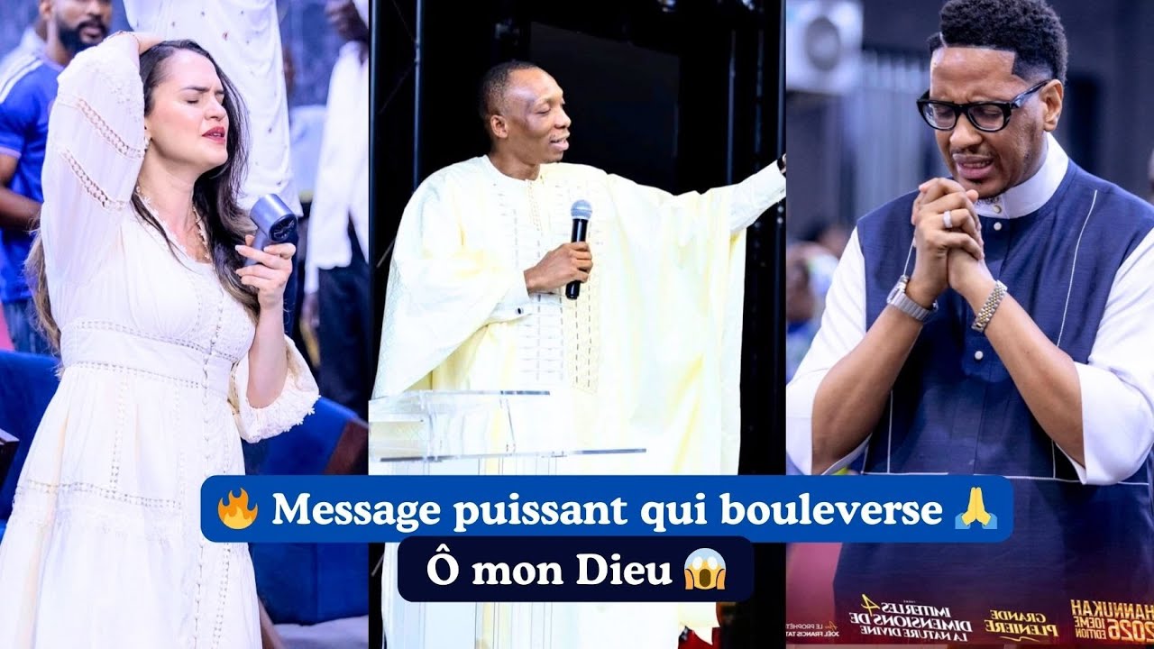 💥TCHIA😀Cet homme…ô mon Dieu ! Quel message,quelle Hanukkah… c’est bouleversant ! Pr Philippe Mukoma