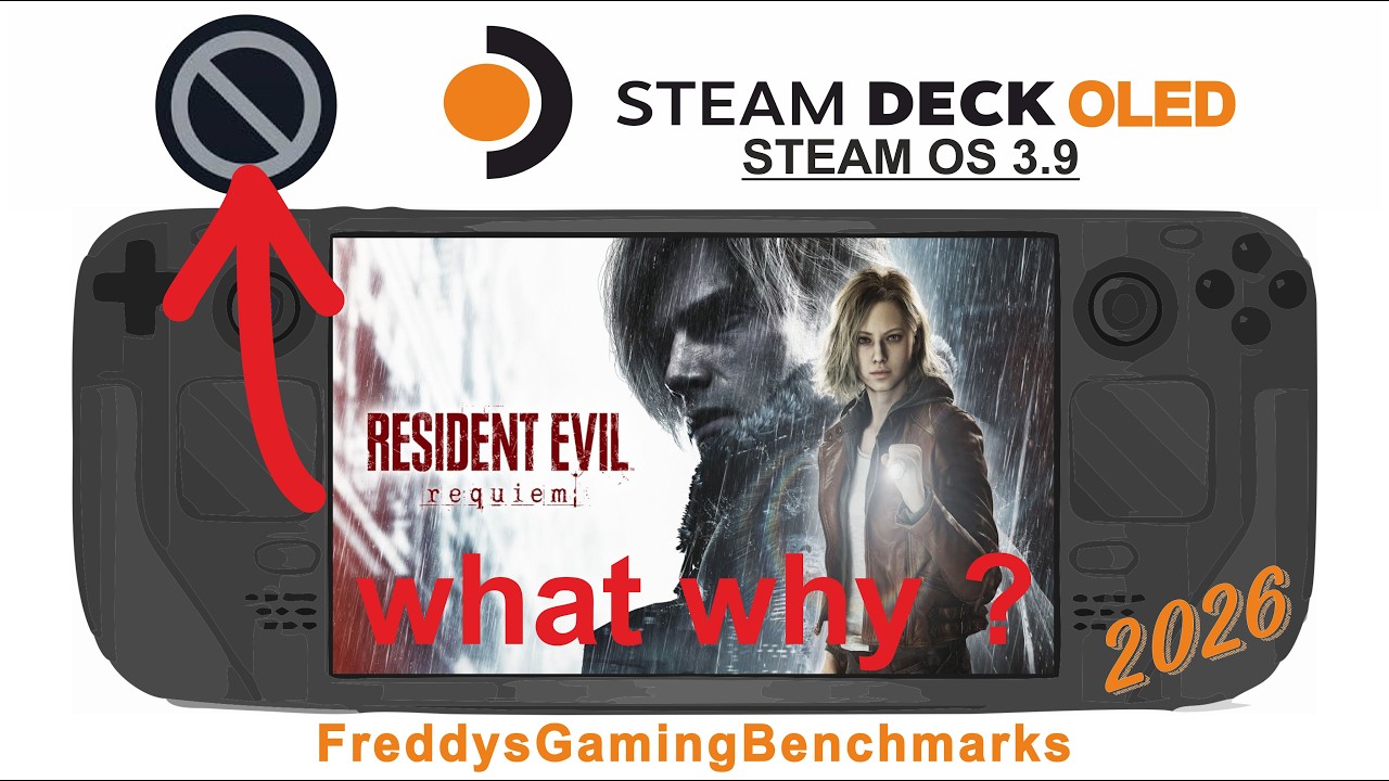 Resident Evil Requiem (why unsupported ???) on Steam Deck OLED with Steam OS 3.9