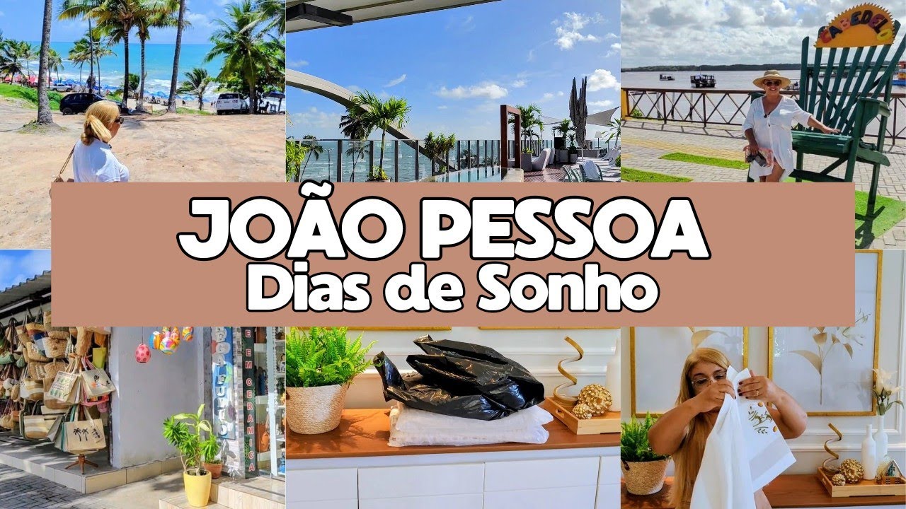 FUI PARA JO&Atilde;O PESSOA e vivi dias de SONHO 🌴💛 ⭐