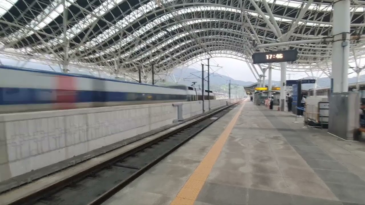 KTX 통과모음집 (와... 빠르다...)