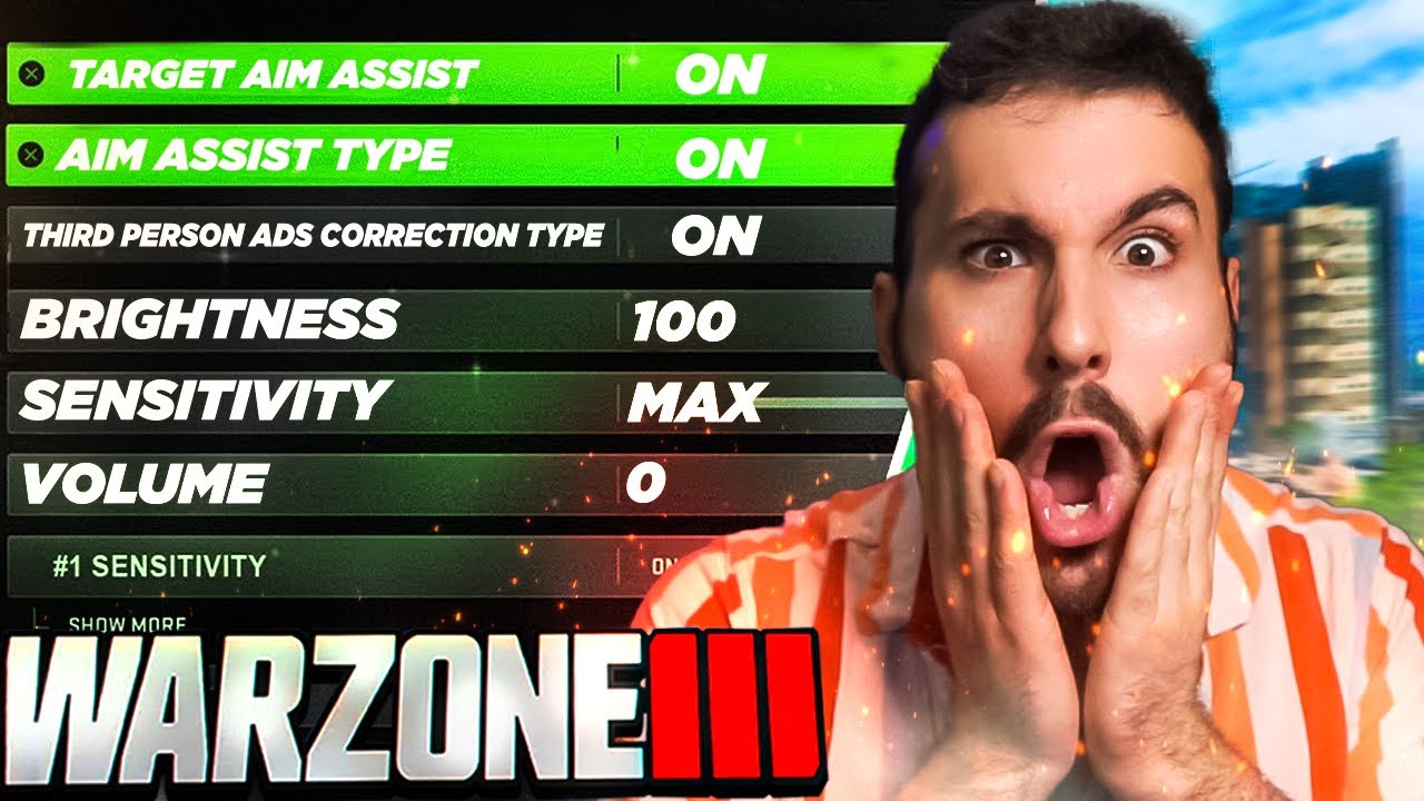 BEST SETTINGS FOR WARZONE! 7KD - 1200+ WINS! [Warzone/MW3 Controller, Graphics, Audio]