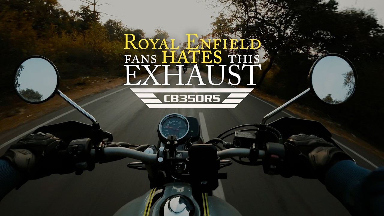CB350 RS Exhaust | Hear this before buying Classic 350