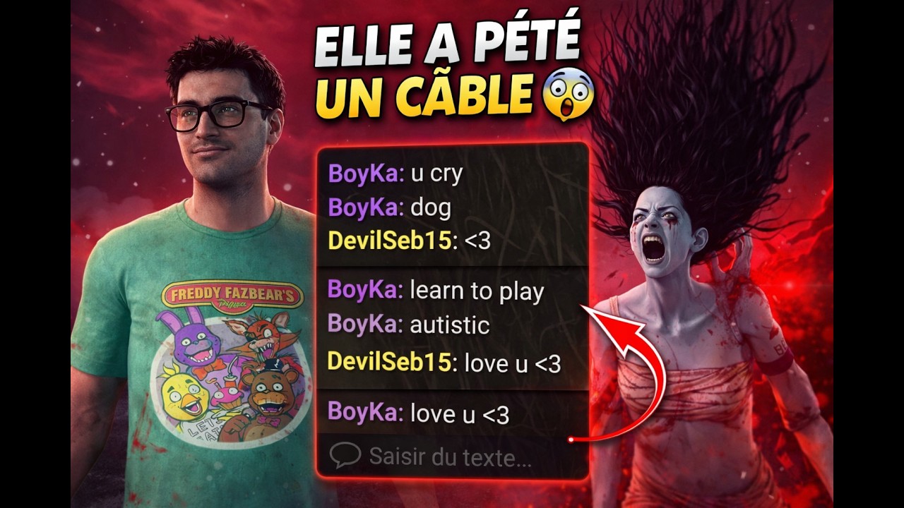La Spirit m'insulte après la game…  Dead by Daylight