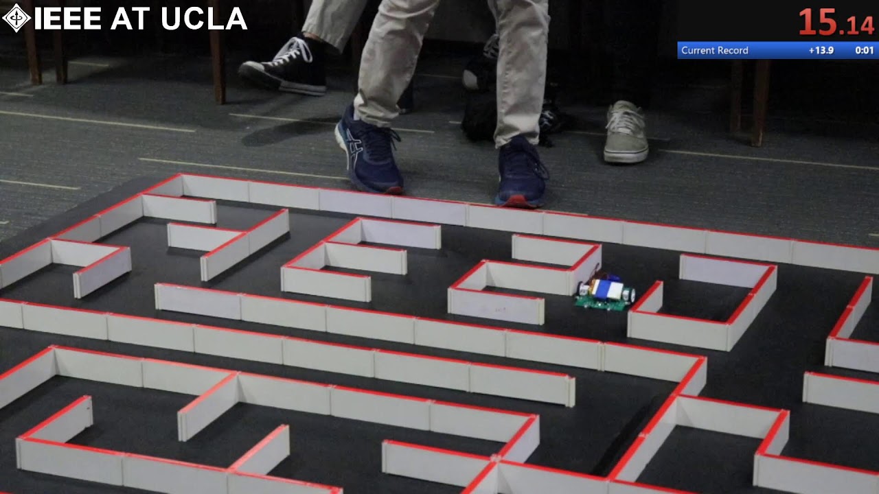 UCLA IEEE All-America Micromouse Competition 2023 (Part 1)