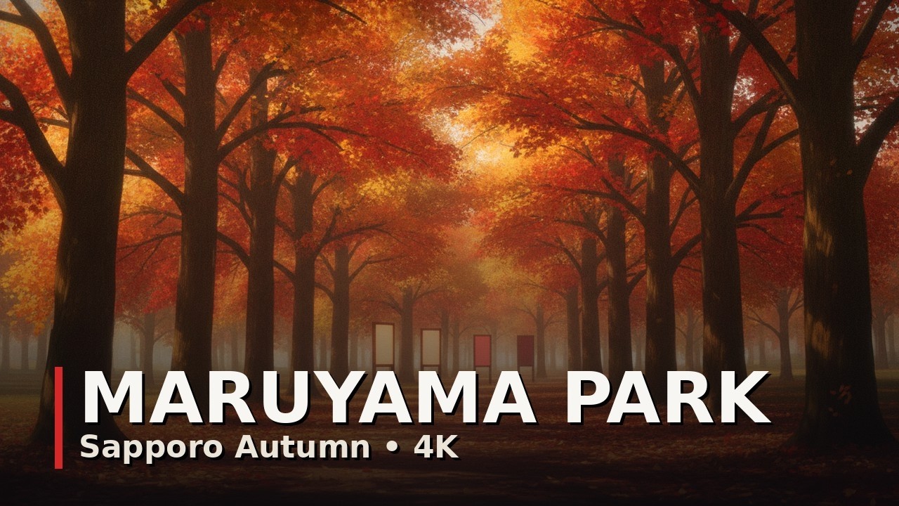 Autumn Walk in Maruyama Park, Sapporo | Japan Fall Colors