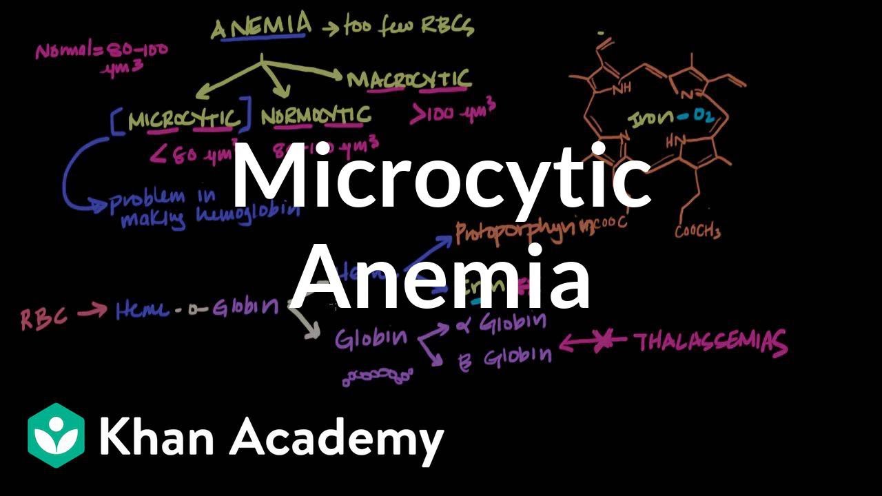 Microcytic anemia | Hematologic System Diseases | NCLEX-RN | Khan Academy