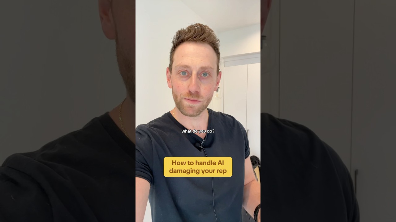 What do you do from a PR perspective when AI spreads misinformation about you?? 👀