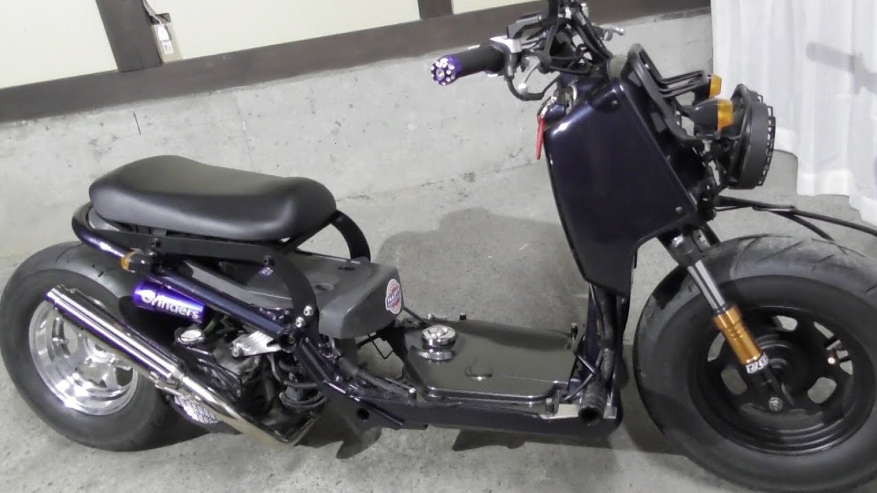 【ZOOMER】念願のバイク修理！友達のズーマーを改造していく！【ホイール加工】