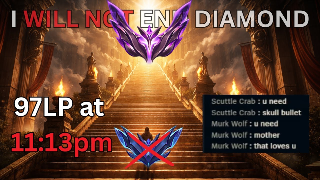 10 Hours to Reach Masters Before the Season Ends - Chaotic Twitch Games | League of Legends