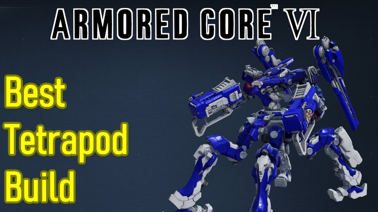 Armored Core 6 tetrapod build, Sky Command, best missile build and quad build