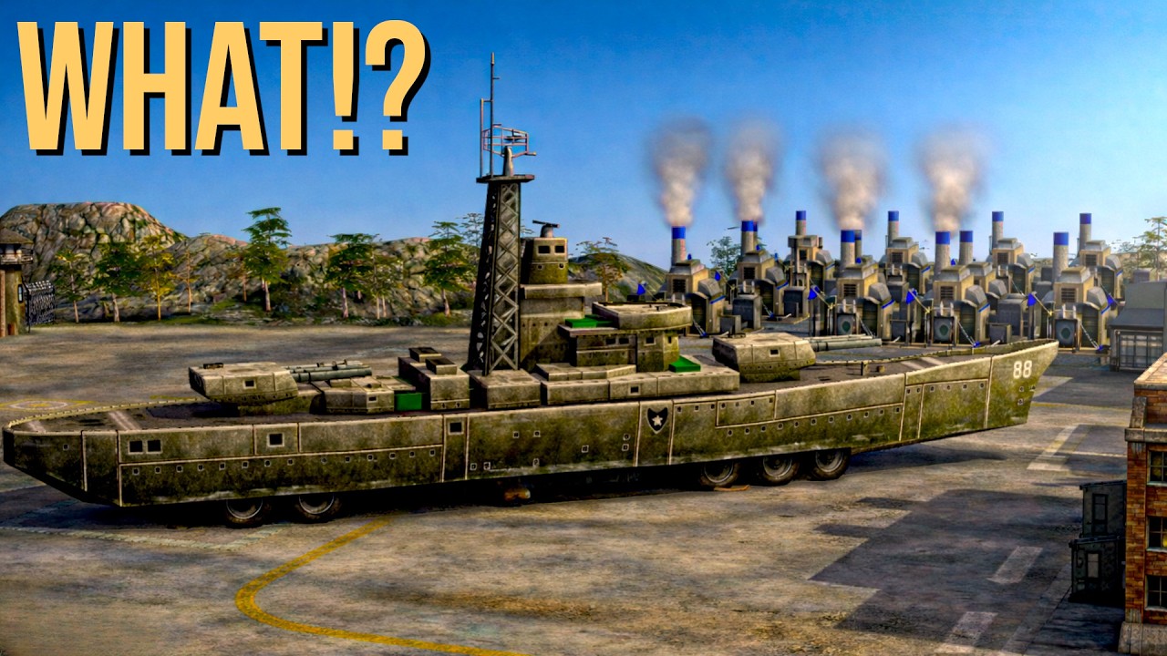 C&C Generals Zero Hour - Why Is There a Battleship on Land? (GLA Campaign Part 2)