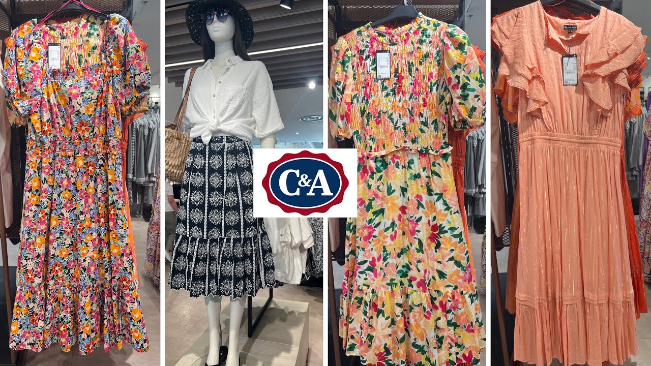 ملابس نسائية صيفية C&A موديلات كسيوات رائعة♥️Arrivages Robe et Pyjamas C&A