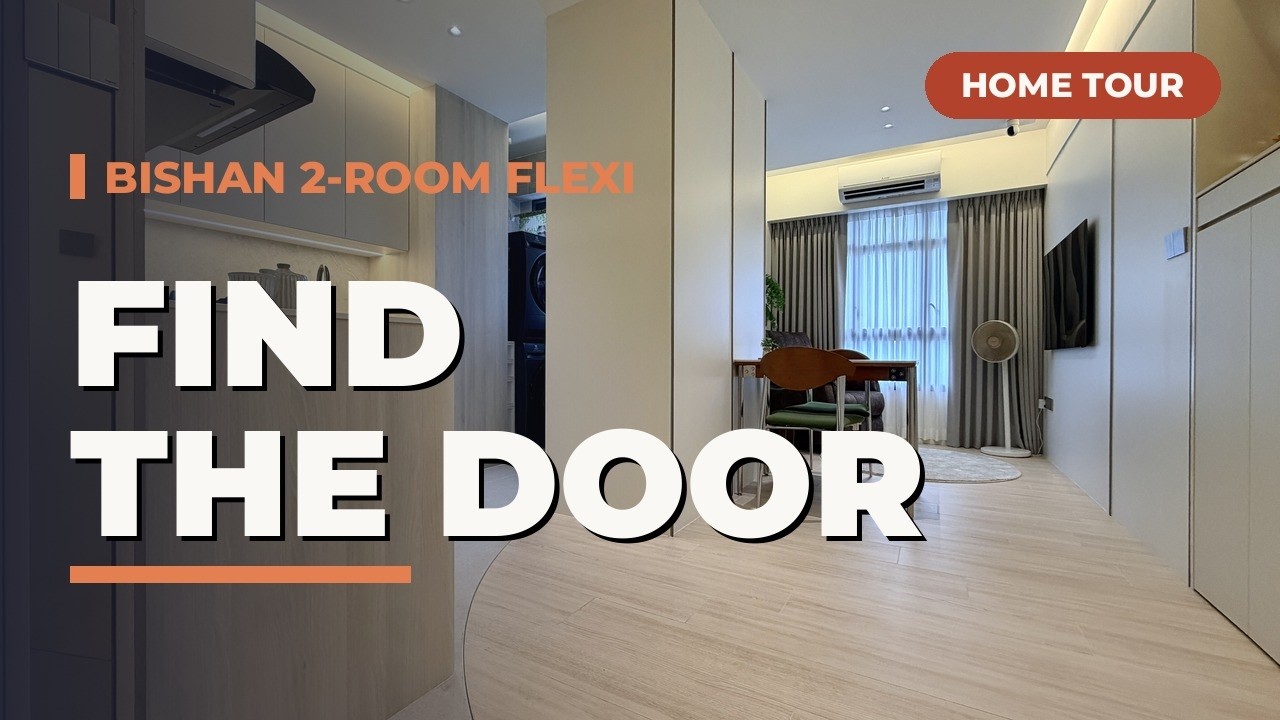 2-Room Flexi Home Tour Singapore | Clutter-Free 490 sqft Bishan HDB