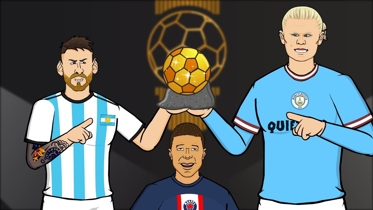 BALLON D'OR RAP BATTLE 2023! (Feat Messi, Haaland & Mbappe Frontmen 6.7)