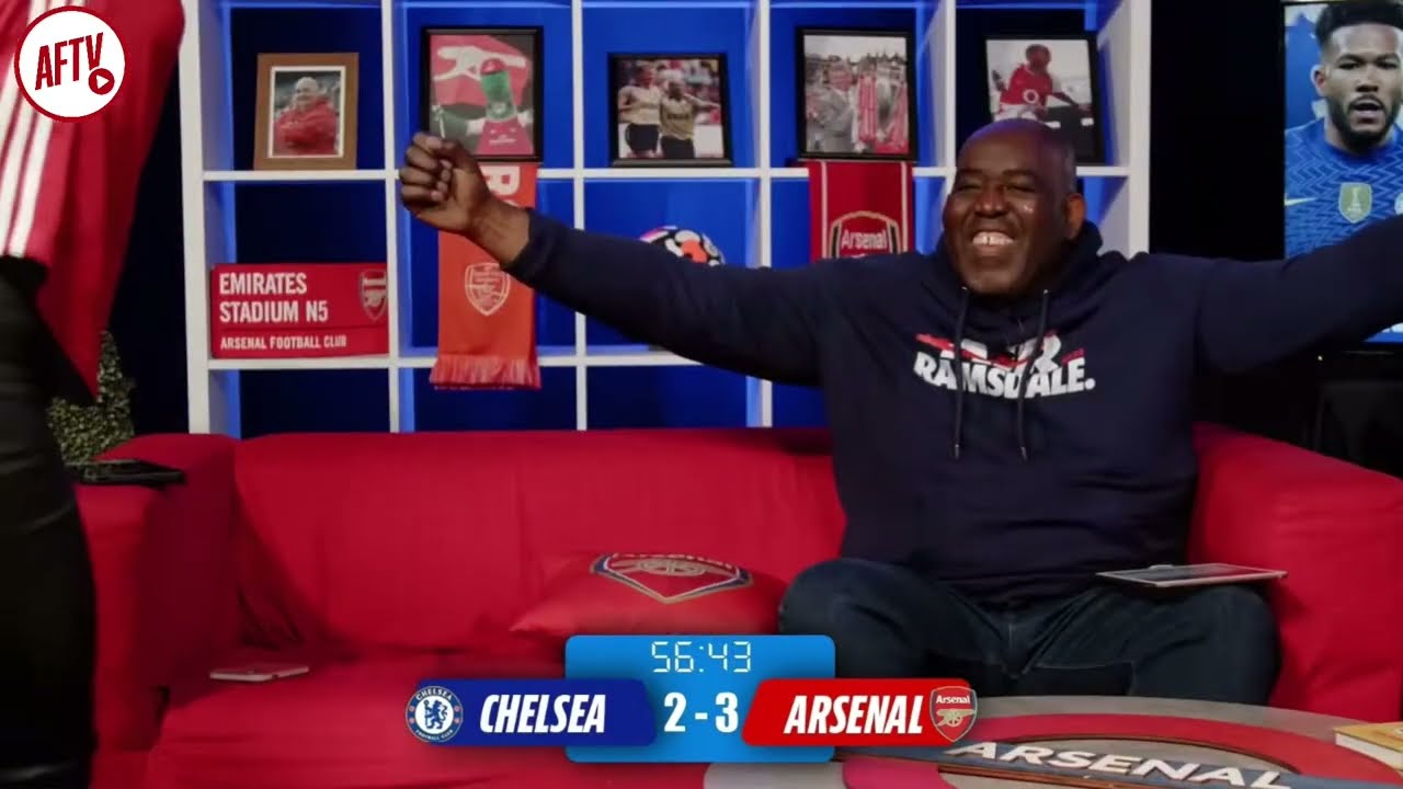 AFTV REACT TO NKETIAH 2ND GOAL, 3-2 ARSENAL