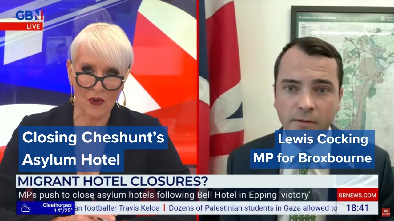 Why Cheshunt's Asylum Hotel must close | Lewis Cocking MP