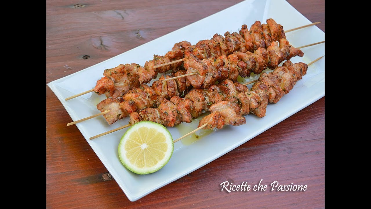 Arrosticini di maiale o Souvlaky - Ricette che Passione Blog GZ