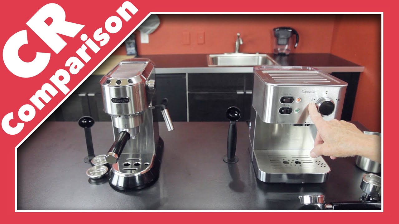 DeLonghi Dedica vs Capresso EC Pro| CR Comparison