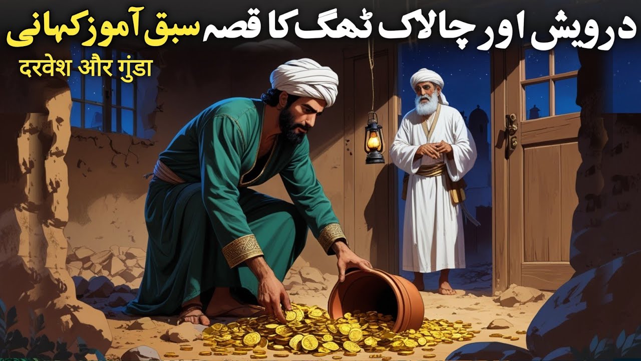 Allah waly Darvaish aur Chalak Thug | दरवेश और धूर्त ठग | Urdu Moral Story