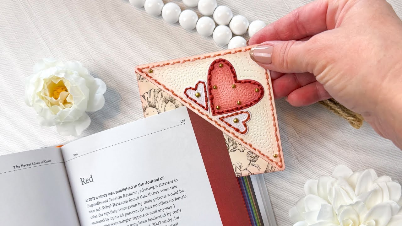 From Paper to Pretty: How to Make a Stitched Bookmark with Dies!