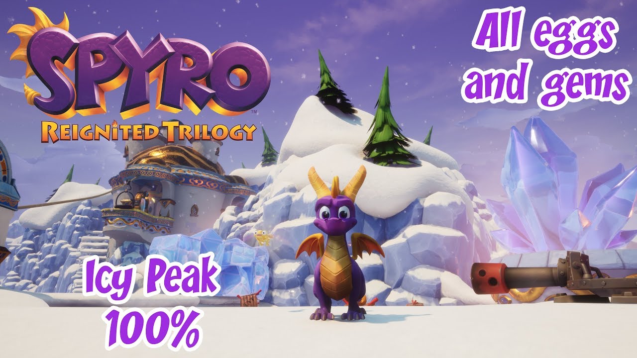 Spyro Reignited Trilogy: Year Of The Dragon [Icy Peak 100%]