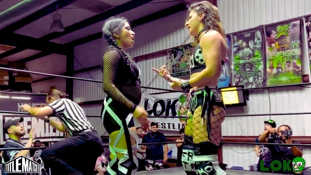 Brooke Havok vs Alice Blair (Women's Wrestling) Loko Wrestling - Houston, TX