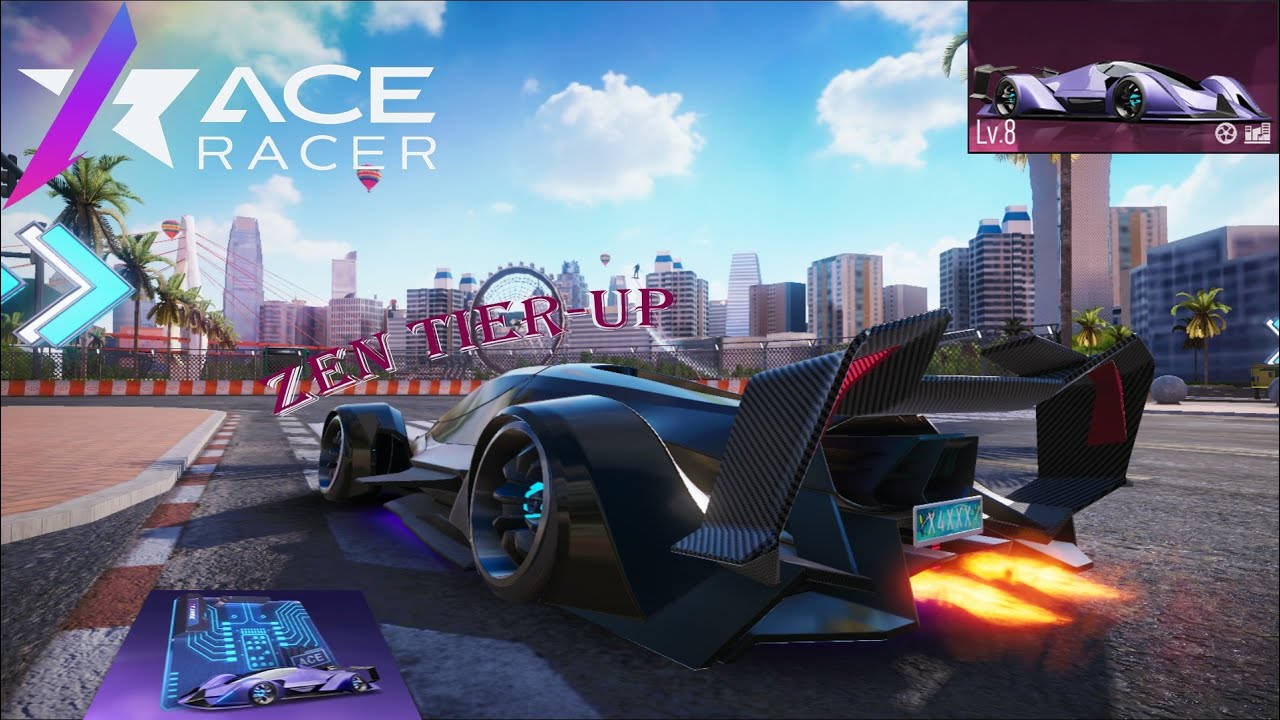 Zen Tier-up Gameplay | Ace Racer | Master rank SS9