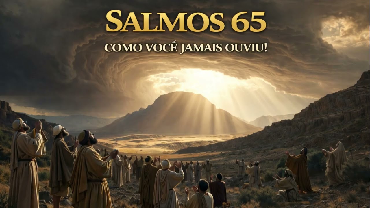SALMOS 65 - O DEUS QUE OUVE E SUSTENTA!