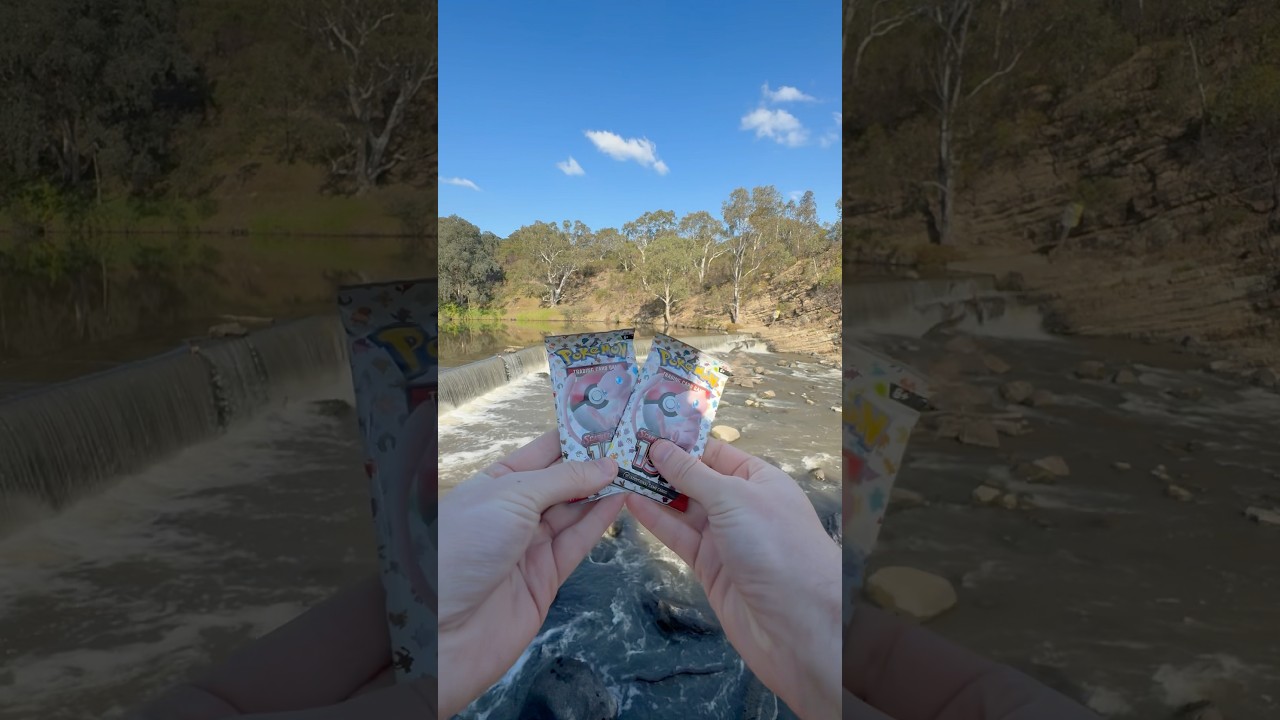 Scenic cards - 2 packs 2 hits !!  #pokemon #nature #packopenning #tcg #pokemoncards