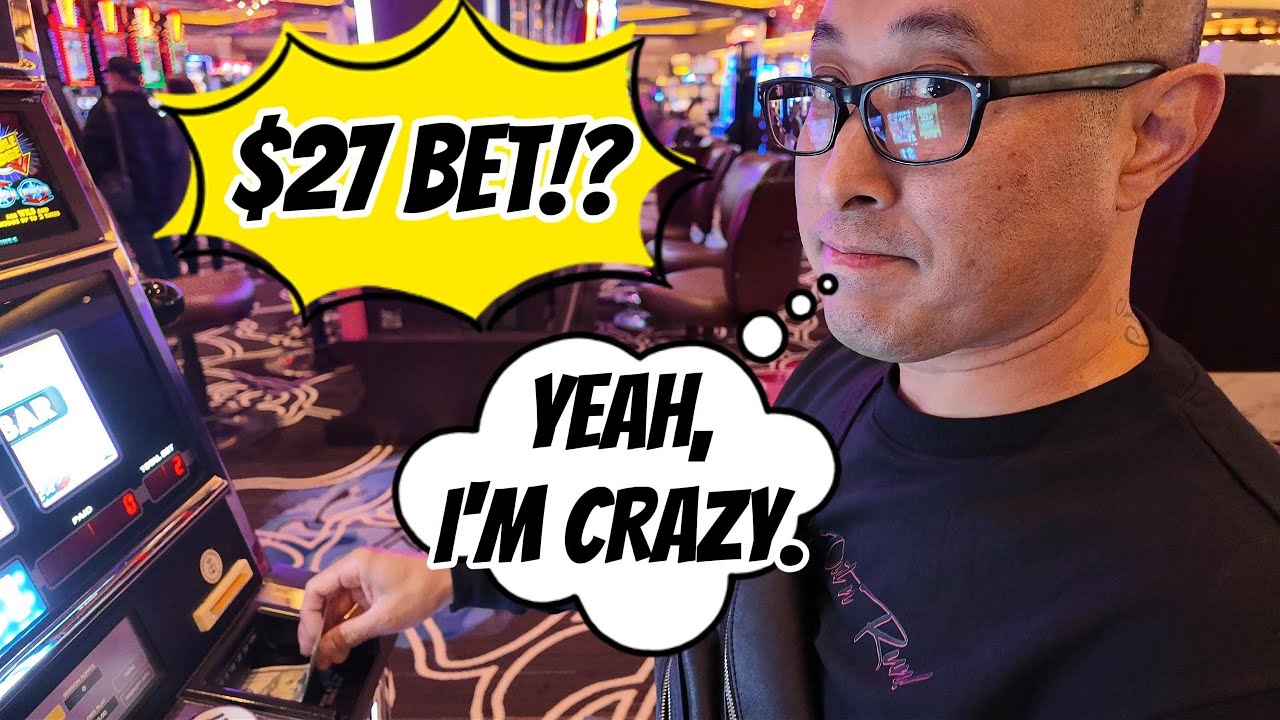 We put $800 in a 3-REEL SLOT MACHINE and this happened...