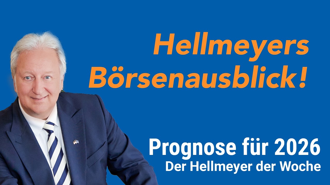 B&ouml;rse 2026: Folker Hellmeyer, Chefanalyst von Netfonds, beleuchtet M&auml;rkte, Geldanlage & Geopolitik!