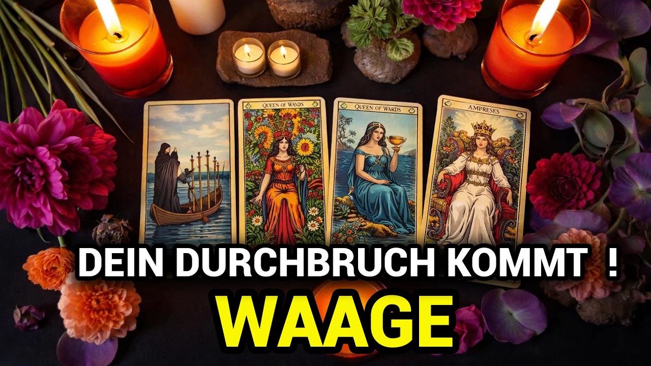 WAAGE ♎ JEMAND WAGT DEN SCHRITT! 💌 LIEBE ERWACHT NEU – GÖTTLICHE FÜHRUNG & GROSSER ERFOLG 🌟 #waage