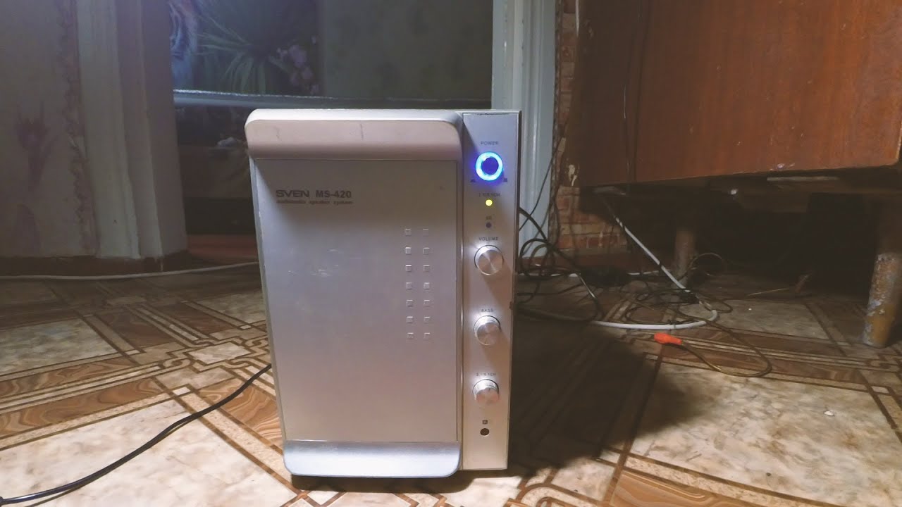 САБВУФЕР SVEN MS-420. СТОИТ ЛИ ЕГО ПОКУПАТЬ?