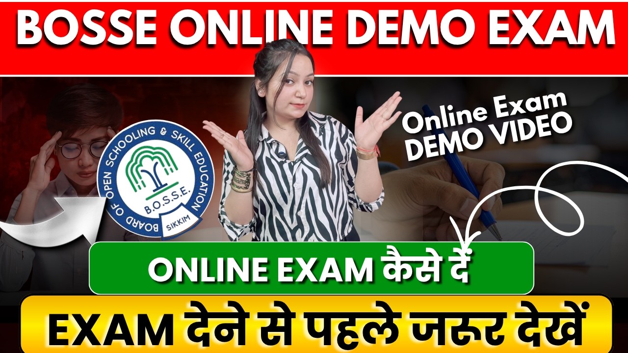 BOSSE Online Exam Full Guide | Demo + Complete Process | BOSSE Online Exam Demo