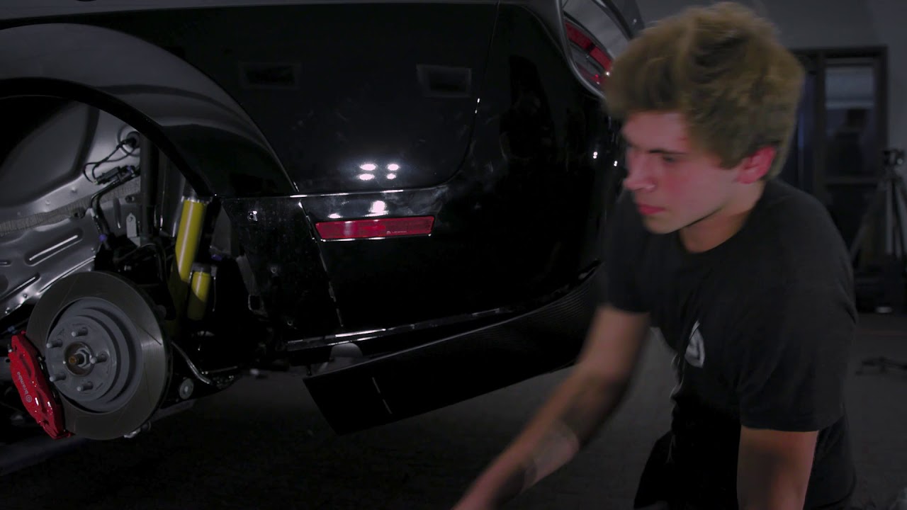 How To Install SpeedKore Carbon Fiber Rear Diffuser - 2015-2018 Dodge Challenger