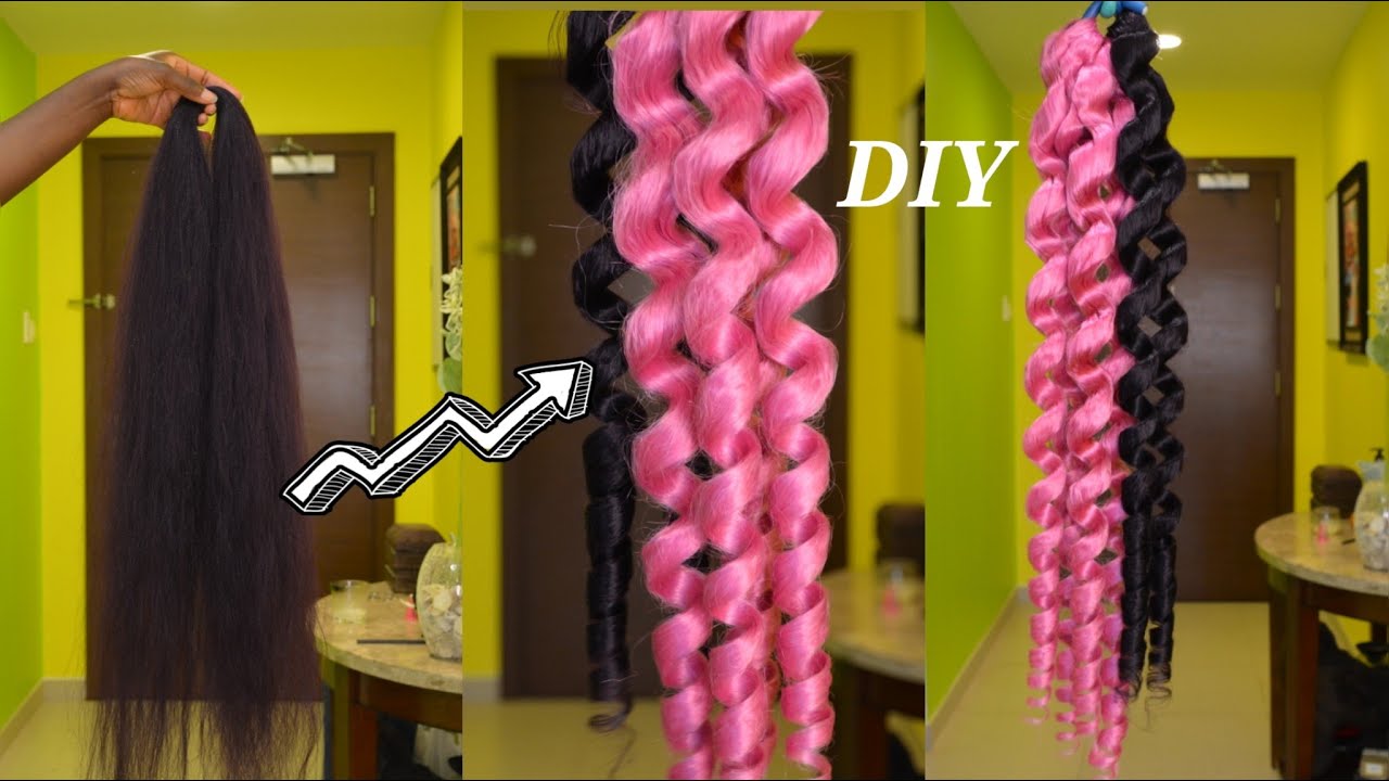 How-to: DIY Loose Curly Braiding Hair For  Goddess Braids And Crochet Style