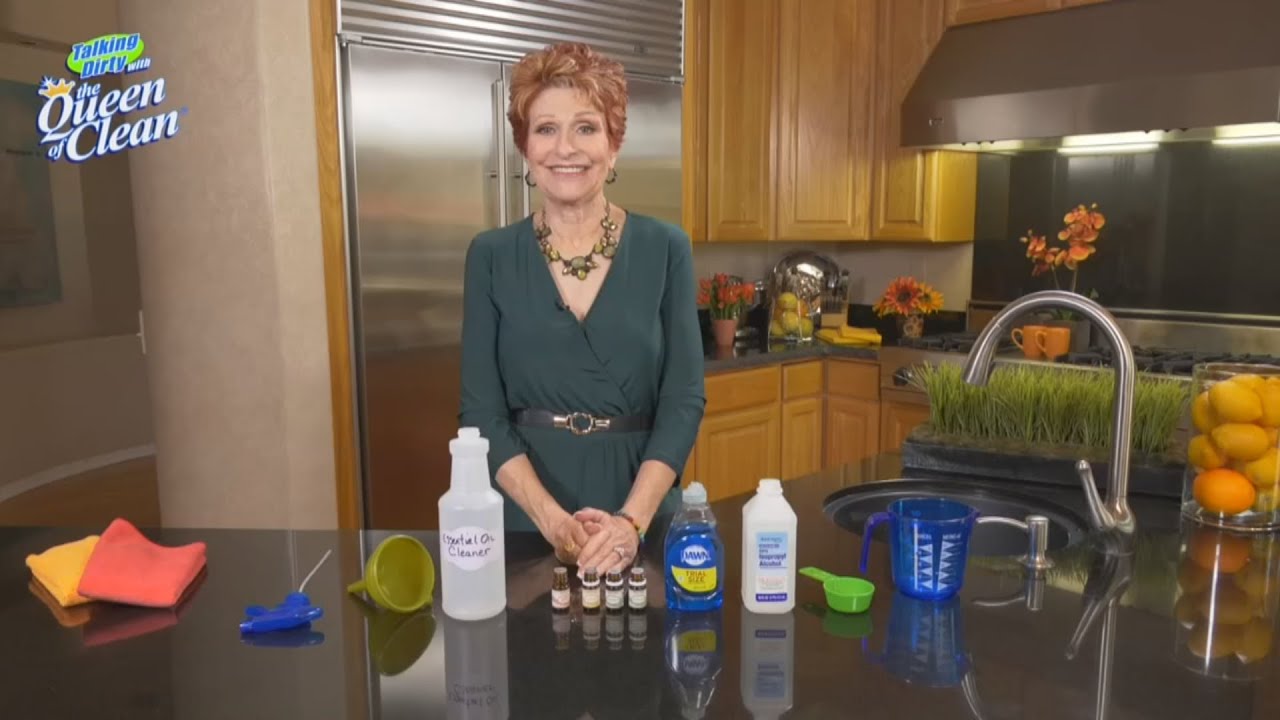 How to clean with essential oils in your home