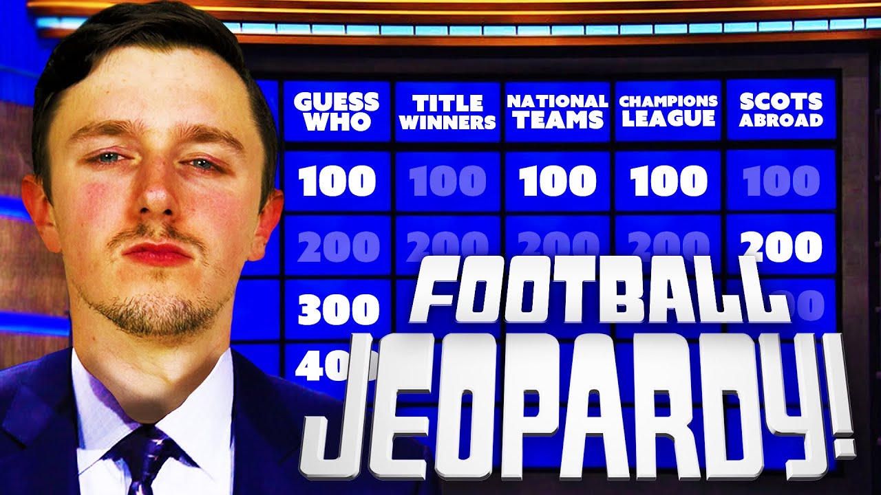 This Was A Football Jeopardy MASTERCLASS...