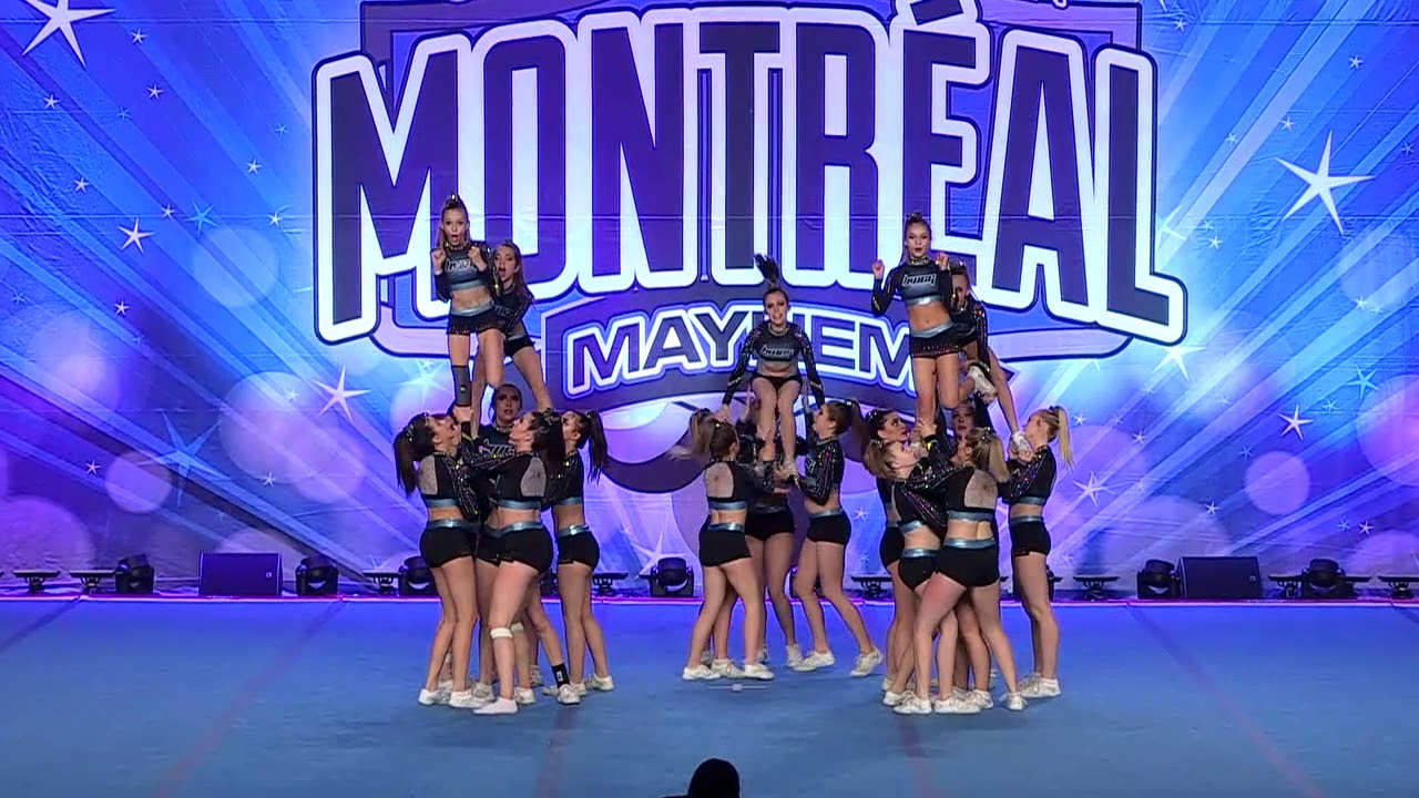 Black Widow Cheer Gym Passion   Senior 4 2