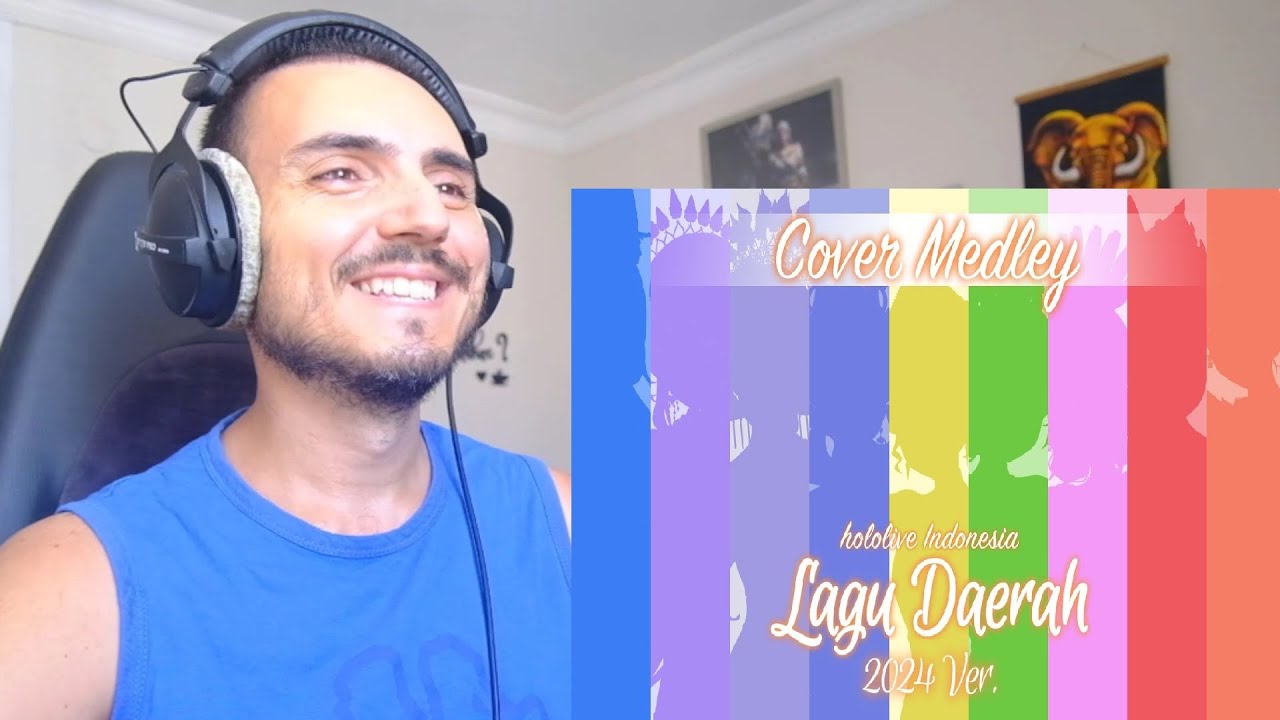Indonesian Folk Music Medley 2024 Ver. - hololive ID [Cover] Reaction