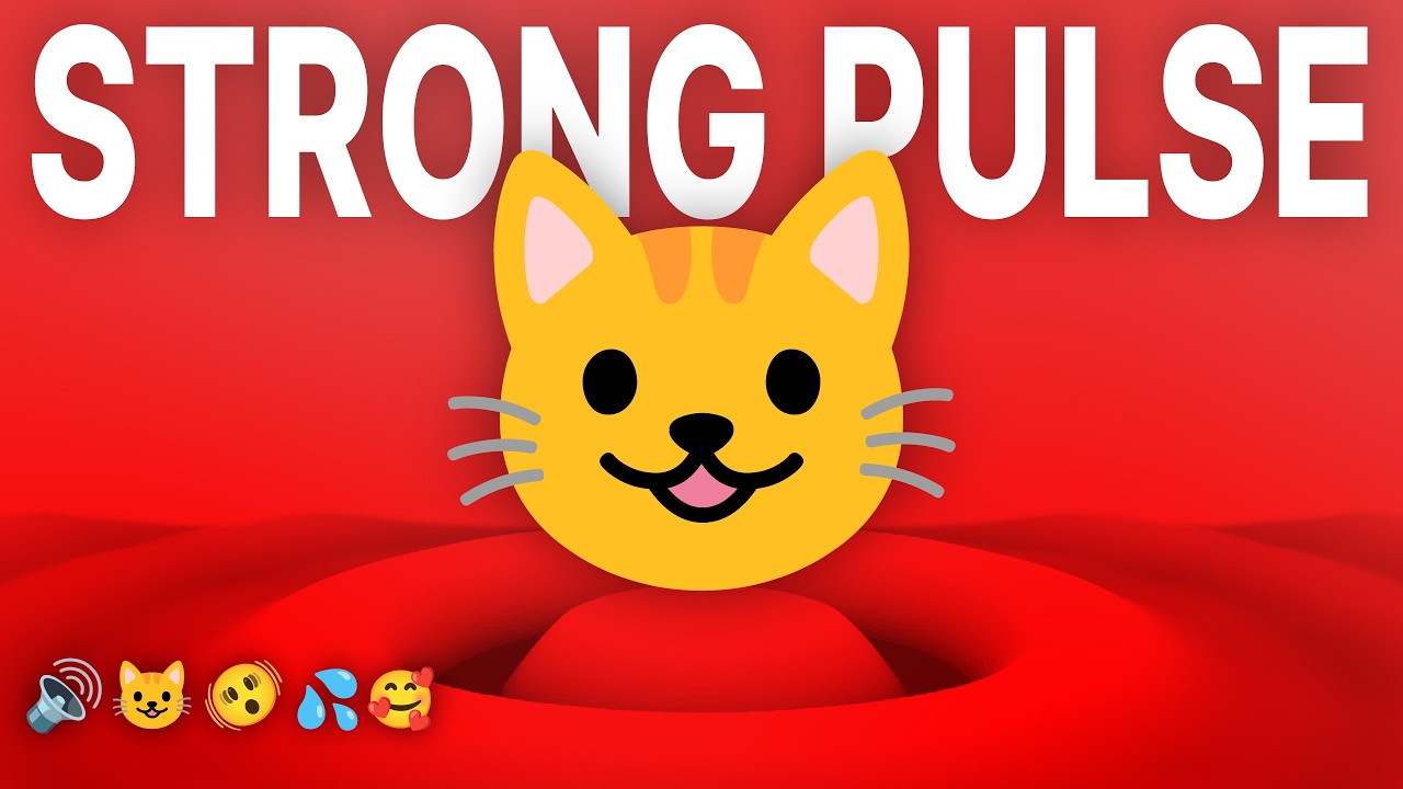 STRONG Pulse VIBRATION Therapy for your 😺