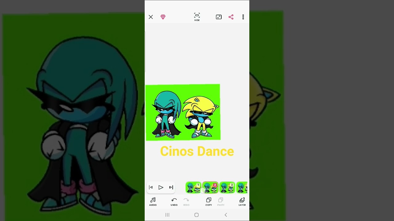 Cinos dances to his music #cinos #sonicthehedgehog