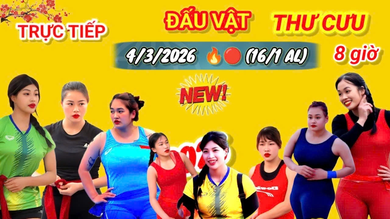 Trực Tiếp vật dân tộc Thư Cưu Cổ Loa sáng 4/3/2026