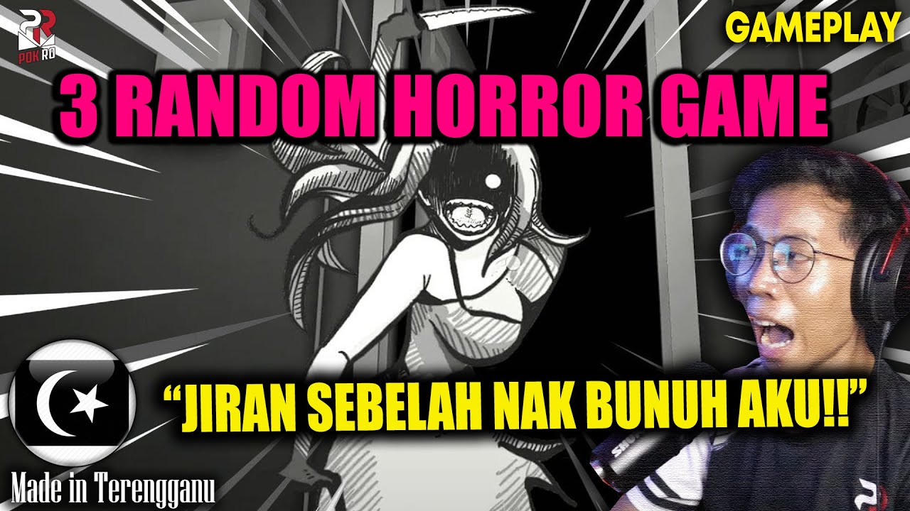 *SERAM* DASAR JIRAN PSYCHO!! || LEFTOVERS {3 RANDOM GAMES} [Pok Ro] (Malaysia)