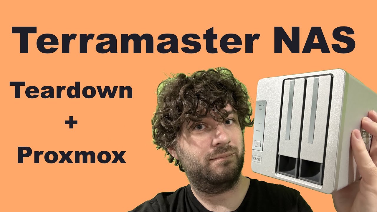 Terramaster NAS as low-cost Proxmox node? TEARDOWN and SW Install!
