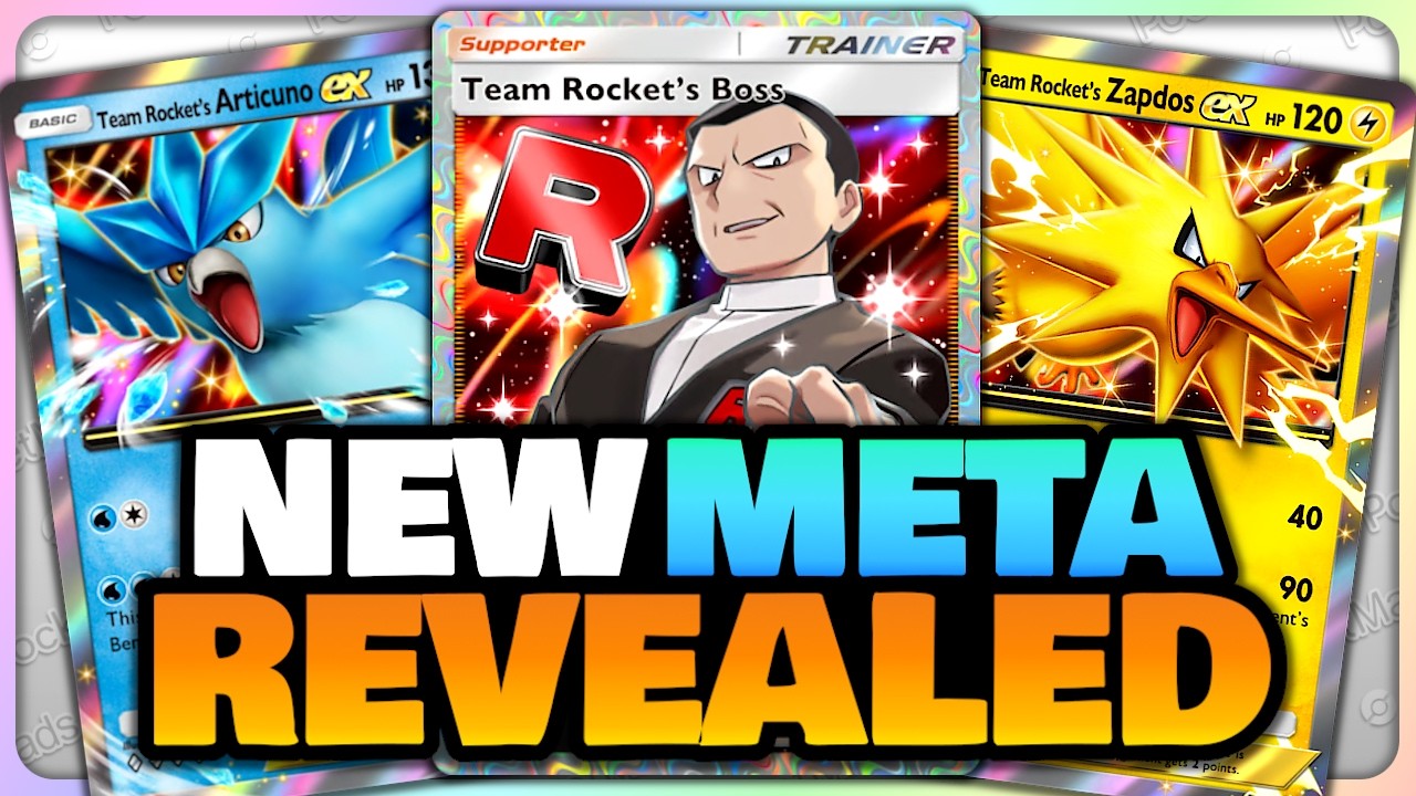 NEW Team Rocket's Cards ENTER The META GAME!!! | Pokemon TCG Pocket