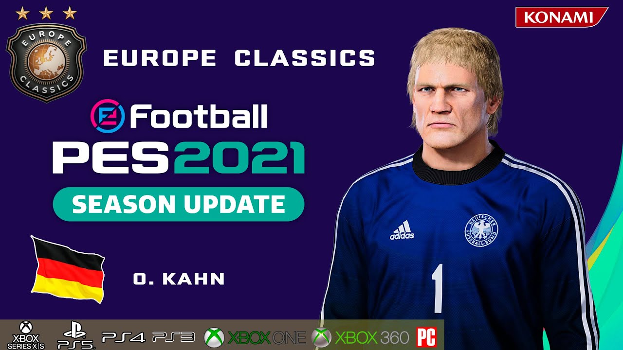 О. КАН лицо+статистика (Europe Classics) Как создать в PES 2021